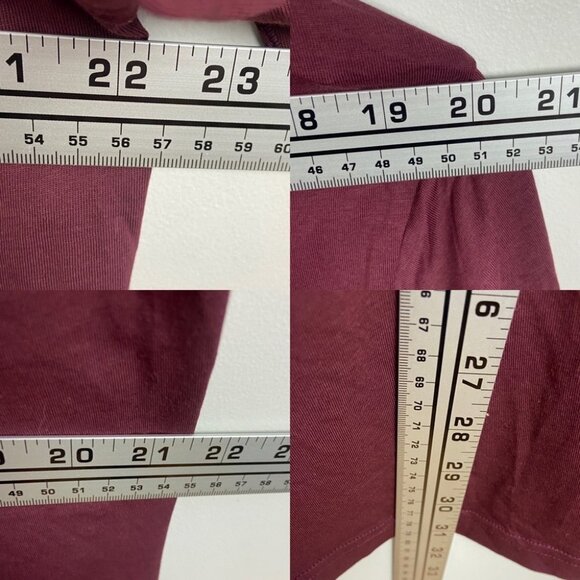 NEW Mack Weldon Pima Cotton Long Sleeve T-Shirt Red Size XXL Tee Crew Neck Shirt - Picture 7 of 7